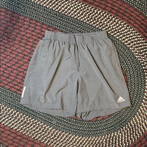 Adidas 7” Gray Athletic Shorts Size Medium